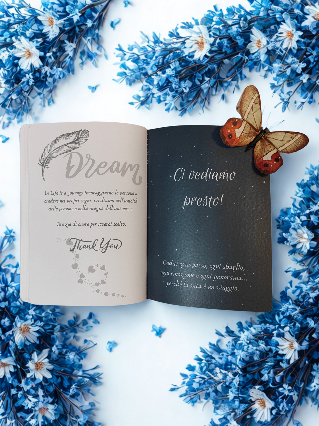 Quaderno artigianale illustrato "Energia cosmica" - magia, luna e potere interiore