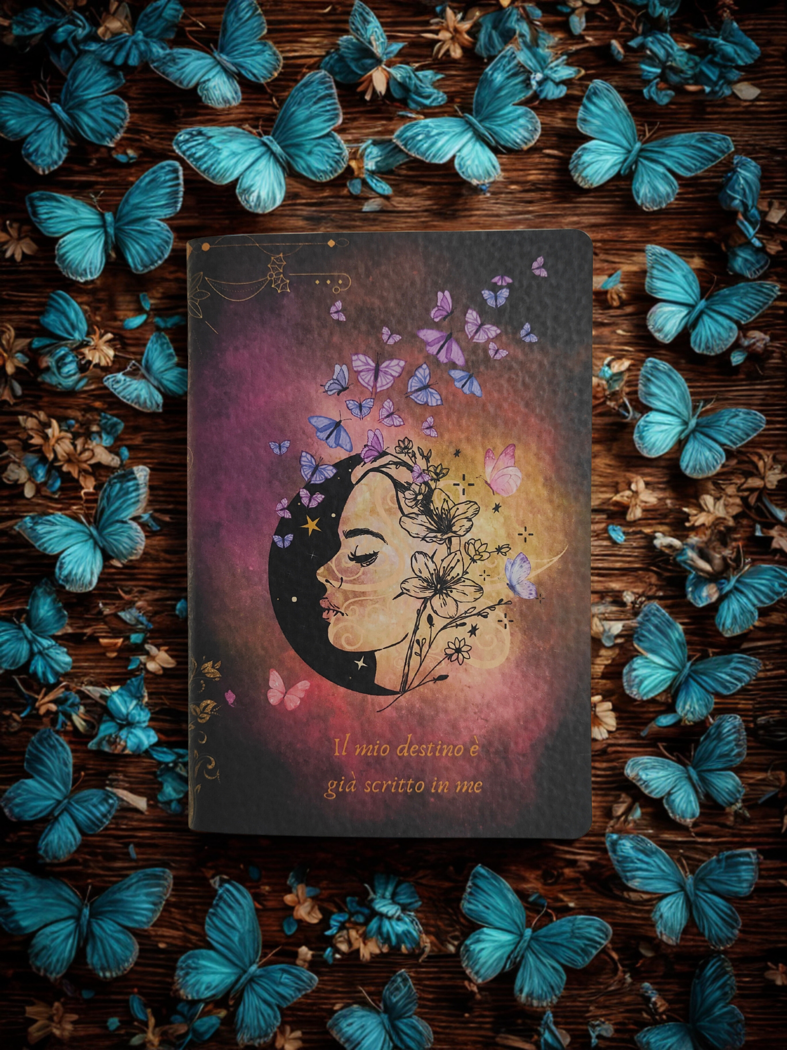Quaderno artigianale personalizzabile "Segui il tuo destino" - il potere di ascoltare te stessa