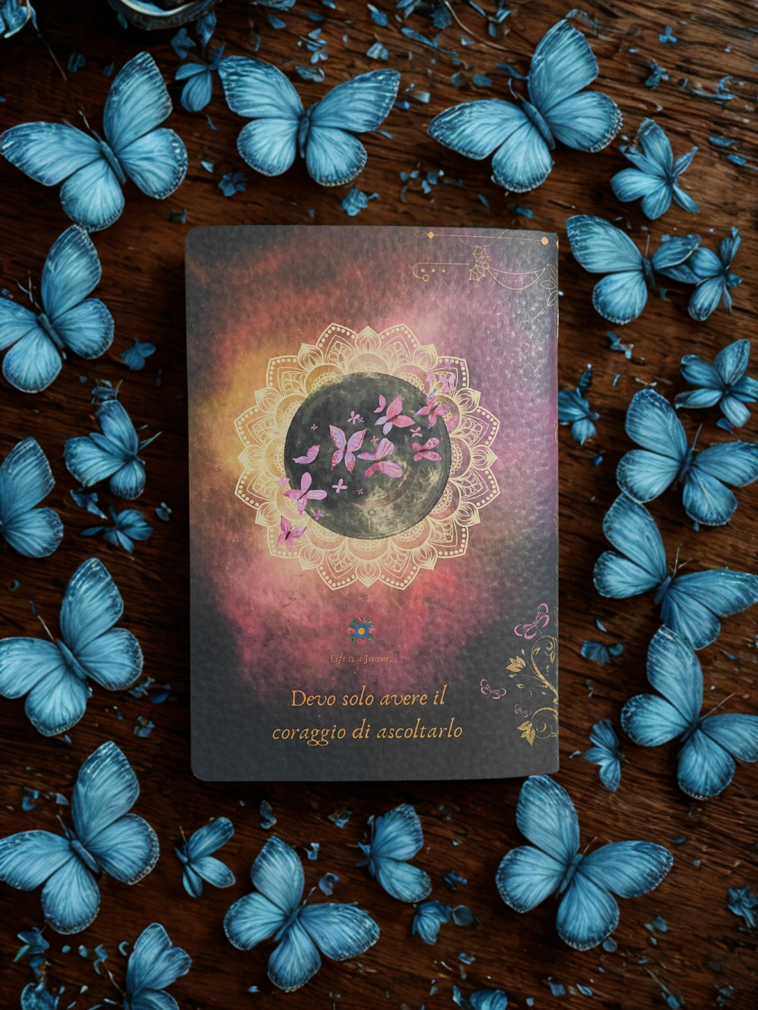 Quaderno artigianale personalizzabile "Segui il tuo destino" - il potere di ascoltare te stessa