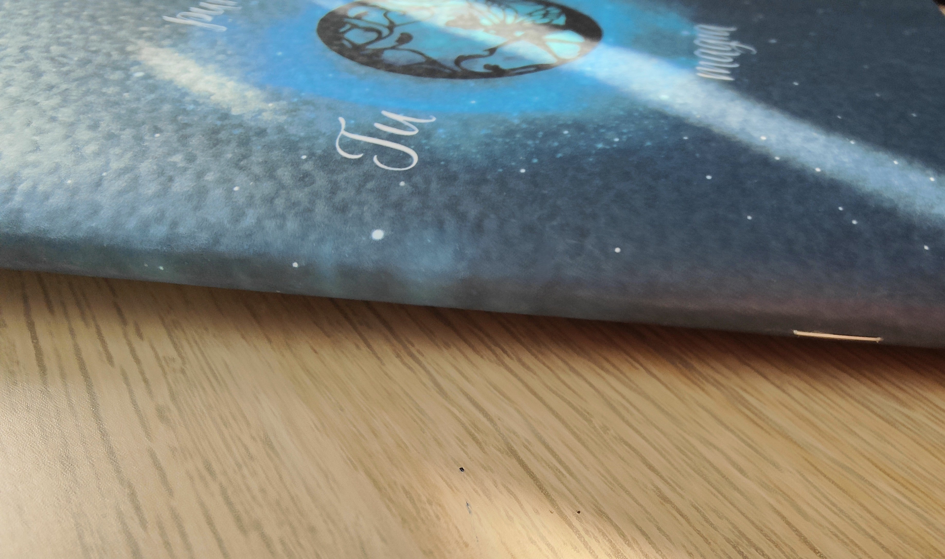 Quaderno artigianale illustrato "Energia cosmica" - magia, luna e potere interiore